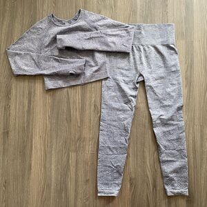 Light Blue Matching Athletic Set